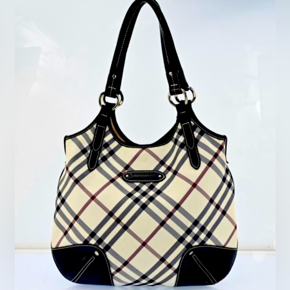 Burberry Checkered Medium Bag